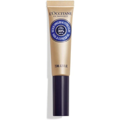 L'Occitane Shea Nail & Cuticle Oil 7.5ml brush on tube for healthy nails