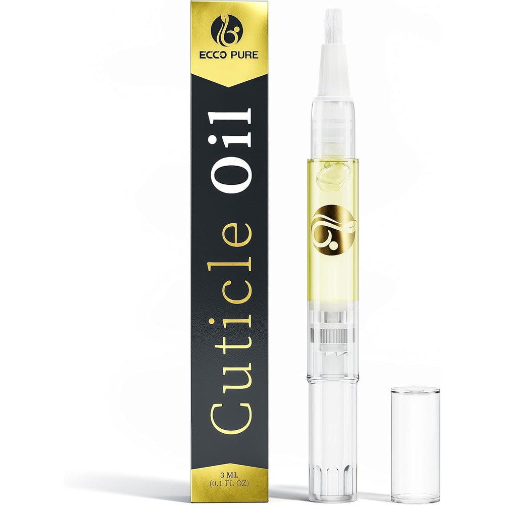 Ecco Pure Cuticle Oil Pen front view with Vitamin E
