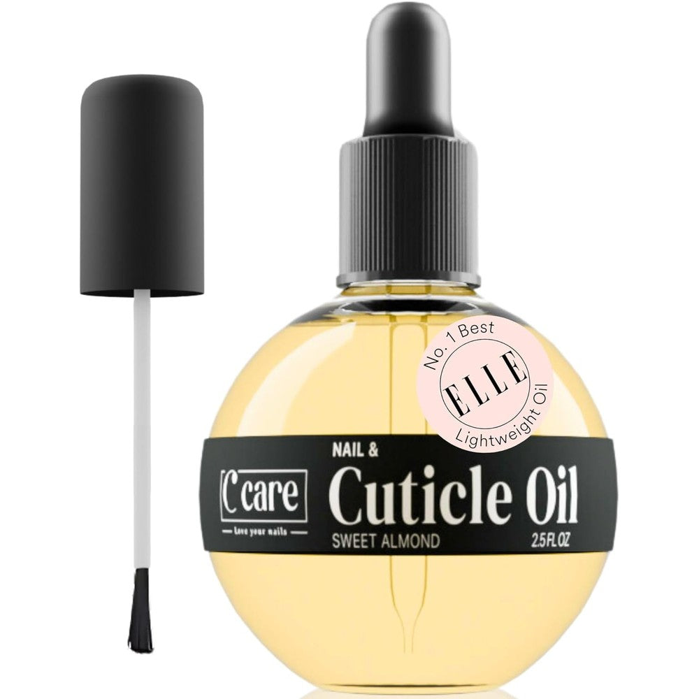 C Care Sweet Almond Cuticle Oil bottle front view
