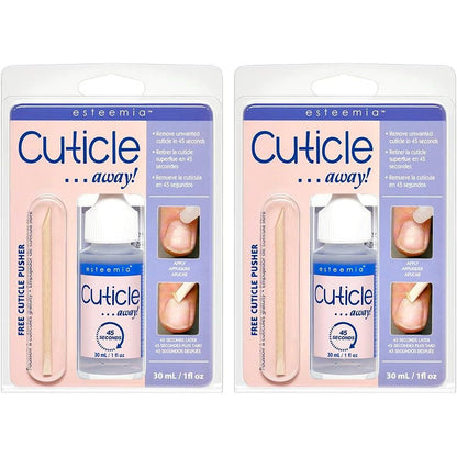 ProLinc Esteemia Cuticle Remover 2 Pack with free pusher