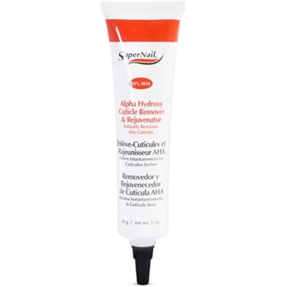 Super Nail AHA Cuticle Remover and Rejuvenator 1 ounce tube front view