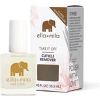 Ella+mila cuticle remover treatment front view bottle