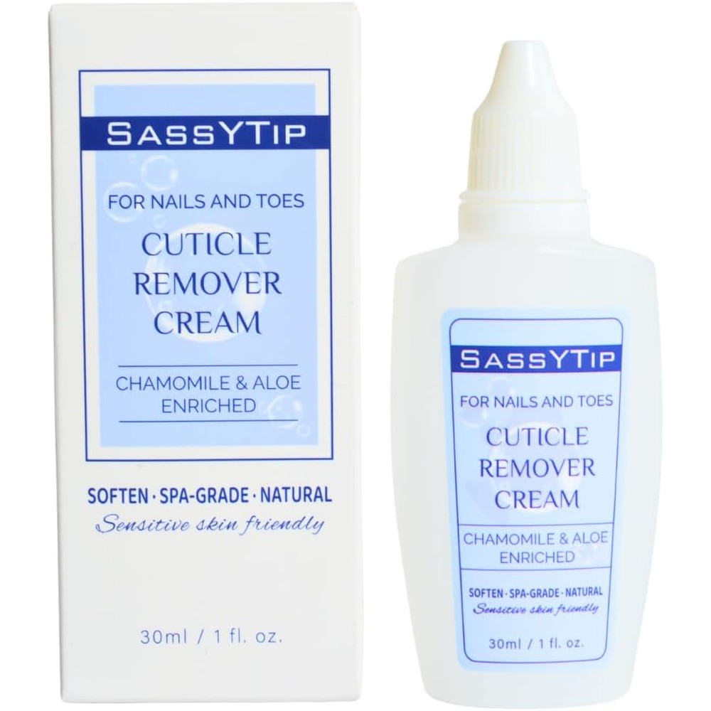 Sassytip Cuticle Remover Gel bottle front view