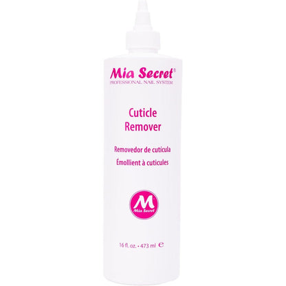 Mia Secret Cuticle Softener and Remover 6 fluid ounce bottle front view