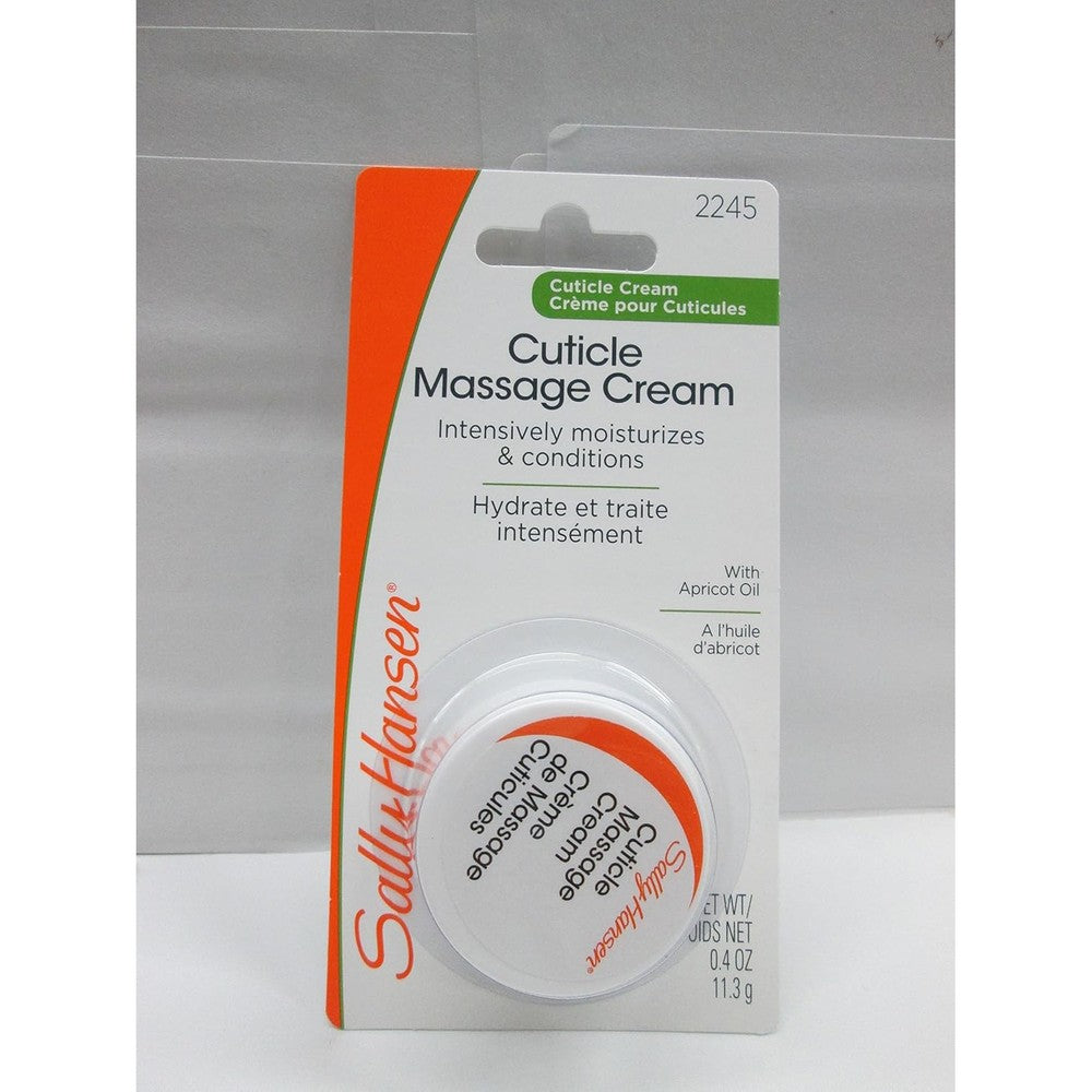 Sally Hansen Cuticle Massage Cream front view packaging