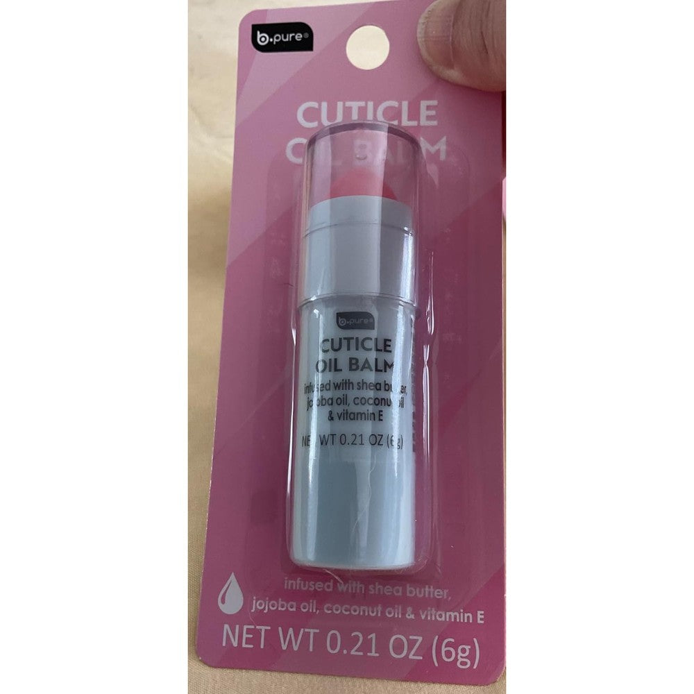 B. Pure Cuticle Oil Balm front view showing lipstick style packaging