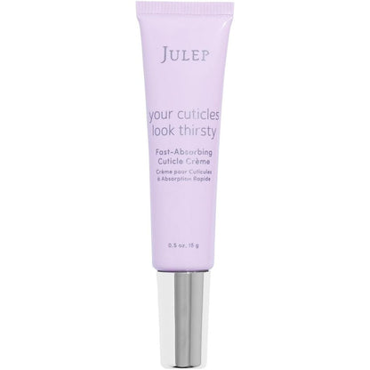 Julep Your Cuticles Look Thirsty Fast Absorbing Cuticle Creme lavender tube front view