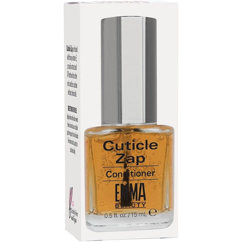 Emma Beauty Cuticle Zap cuticle softener bottle front view