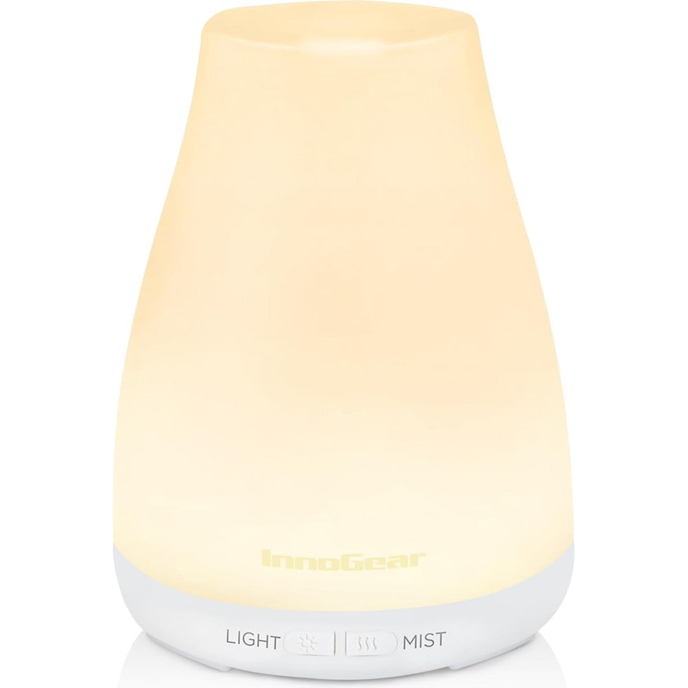 InnoGear 100ml Essential Oil Diffuser front view for aromatherapy