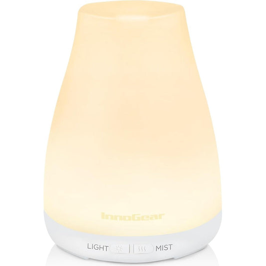 InnoGear 100ml Essential Oil Diffuser front view for aromatherapy