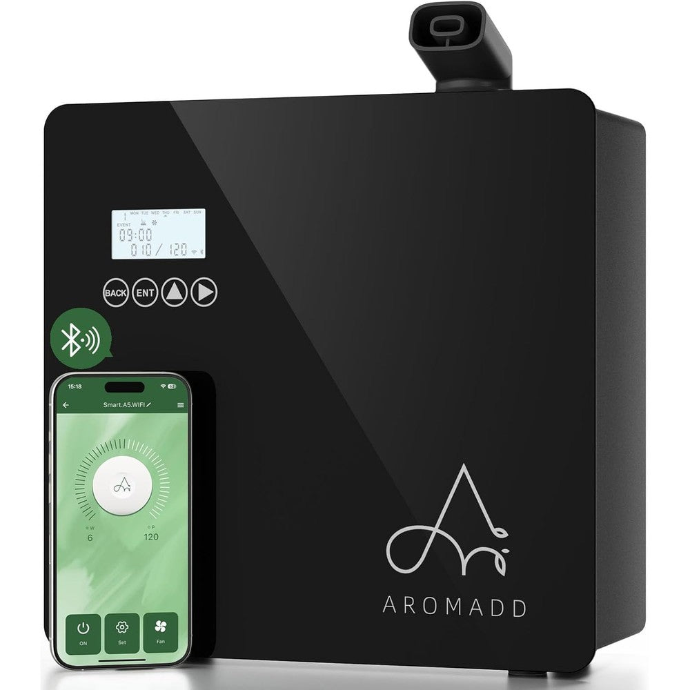 Aromadd 2025 Upgraded Smart Scent Machine front view for home fragrance