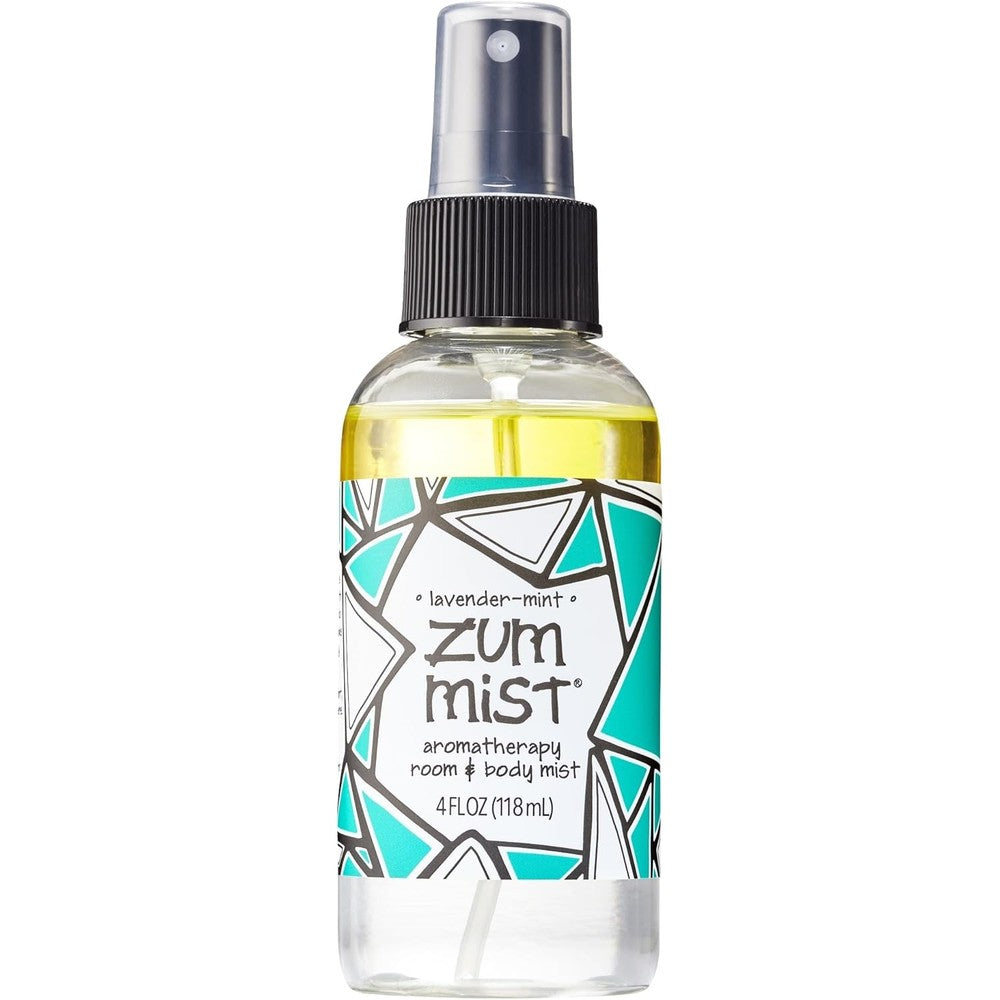 Indigo Wild Zum Mist Lavender-Mint front view aromatherapy spray bottle