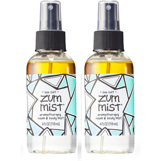 Indigo Wild Zum Mist Sea Salt Room and Body Spray front view 2 pack