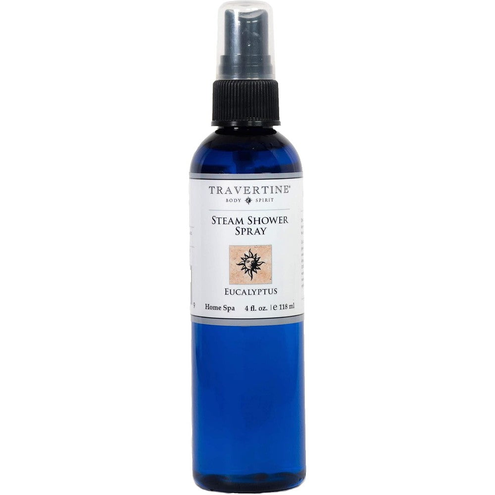 Travertine Spa Steam Shower Spray front view eucalyptus aromatherapy mist