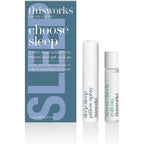 This Works Choose Sleep Travel Kit front view featuring two mini bottles.