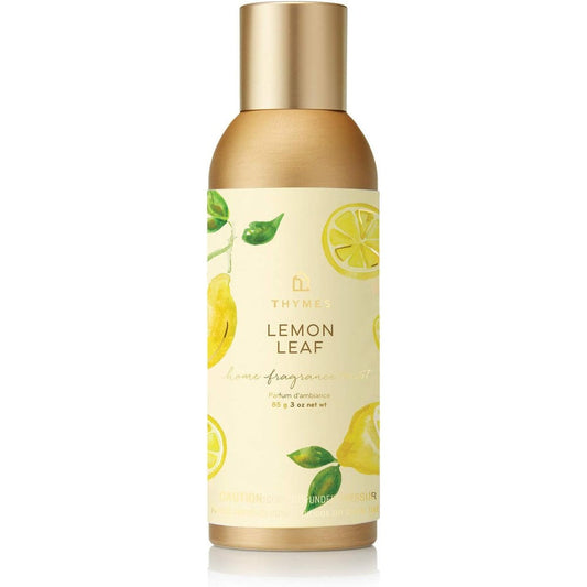 Thymes Home Fragrance Mist Lemon Leaf front view premium room spray