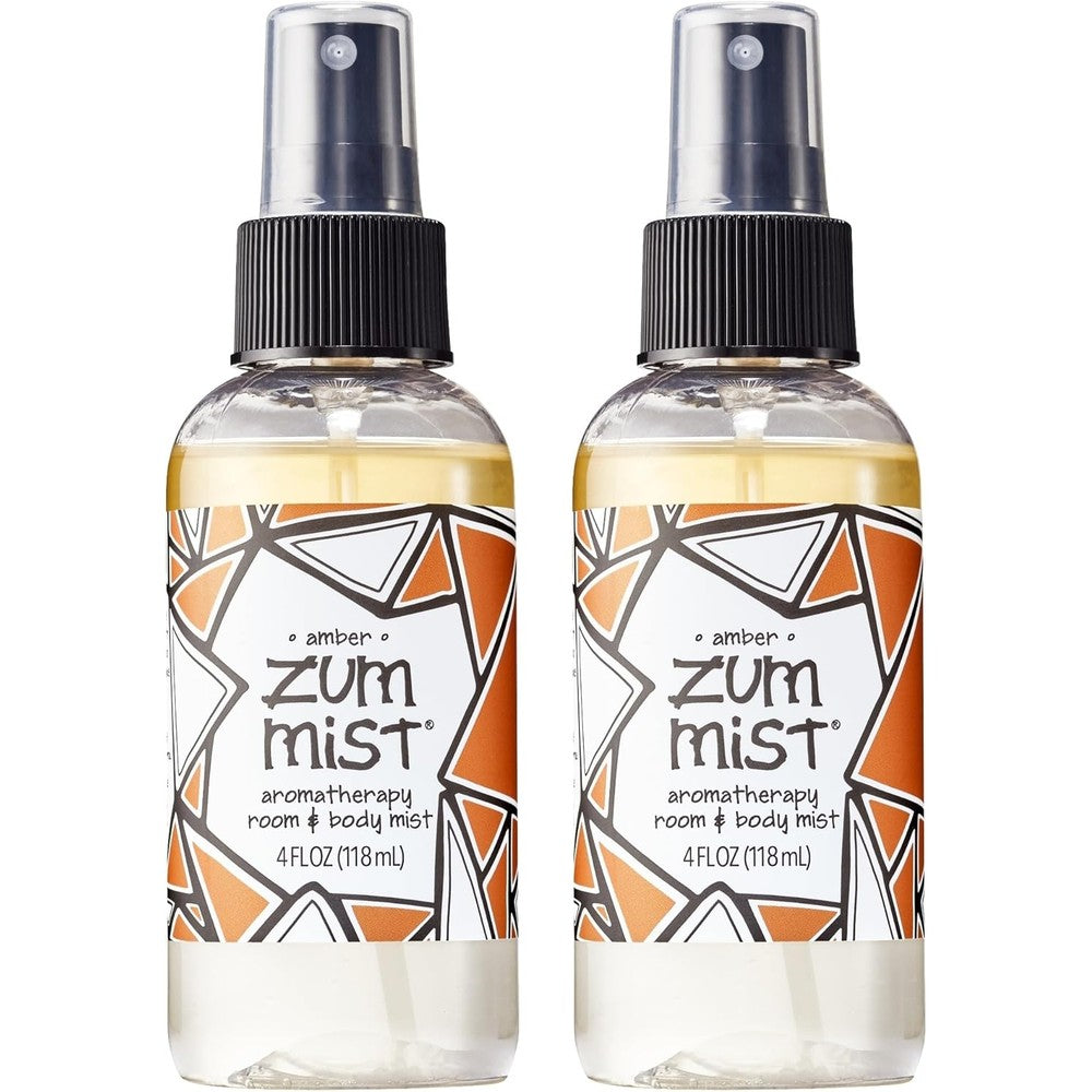 Zum Indigo Wild Mist Amber Room and Body Spray front view authentic aromatherapy.