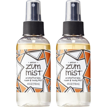 Zum Indigo Wild Mist Amber Room and Body Spray front view authentic aromatherapy.