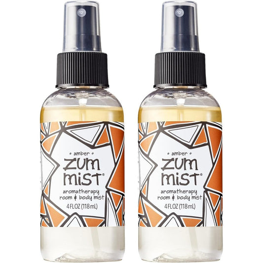 Zum Indigo Wild Mist Amber Room and Body Spray front view authentic aromatherapy.