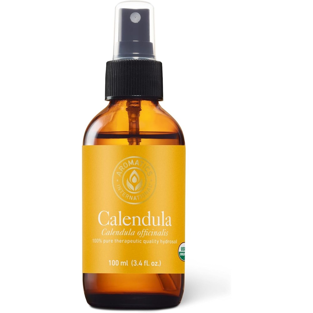 Aromatics International Calendula Hydrosol 100ml front view for sensitive skin care