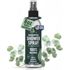 EssentiallyBased Pure Eucalyptus Shower Spray front view for aromatherapy