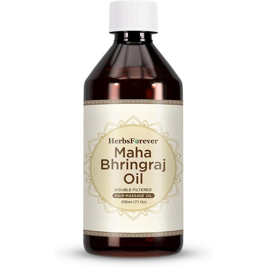 HerbsForever Maha Bhringaraj Oil front view for hair loss treatment