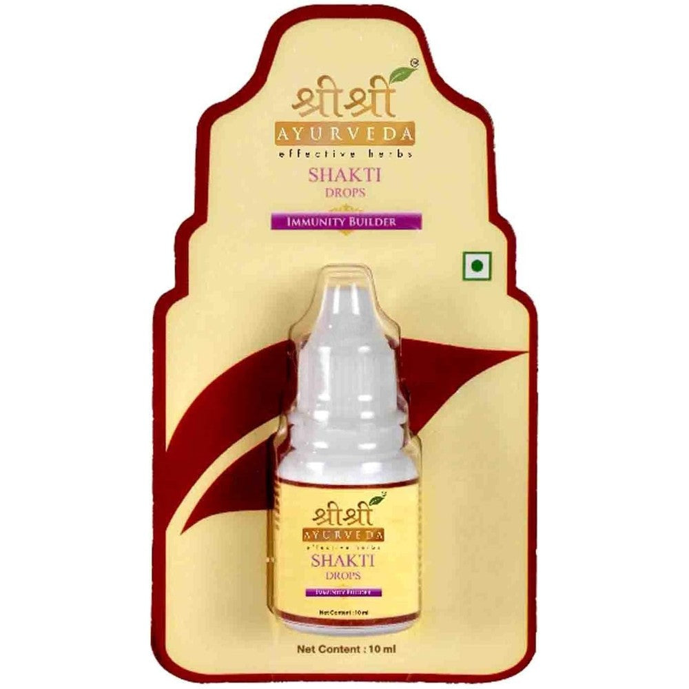 Sri Sri Tattva Shakti Drops 10ml pack of 3 front view Ayurvedic immunity booster