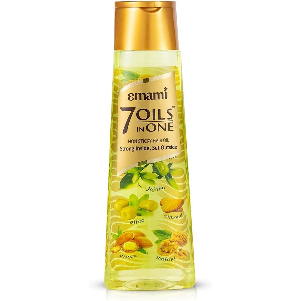 Emami 7 Oils In One Hair Oil 500ml front view for hair strengthening