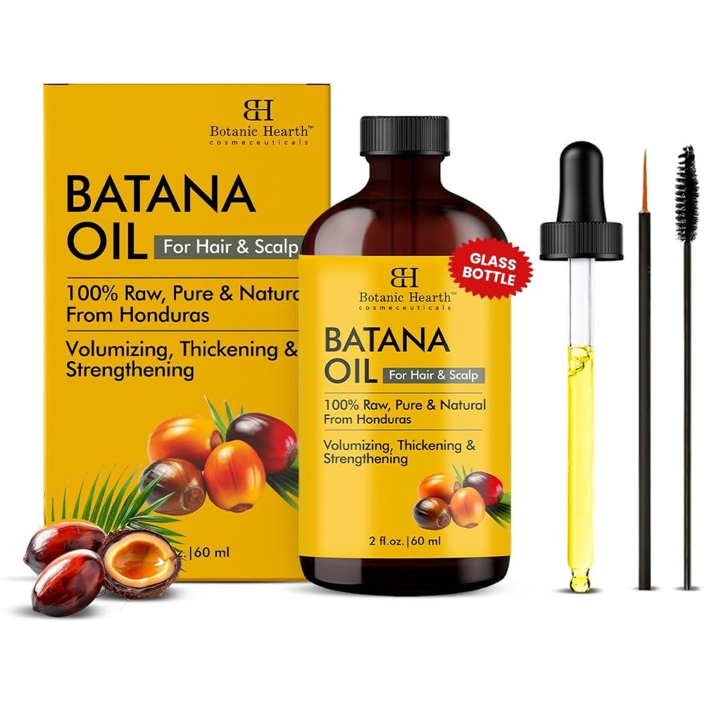 Botanic Hearth Batana Oil for Hair Growth bottle for natural thickening