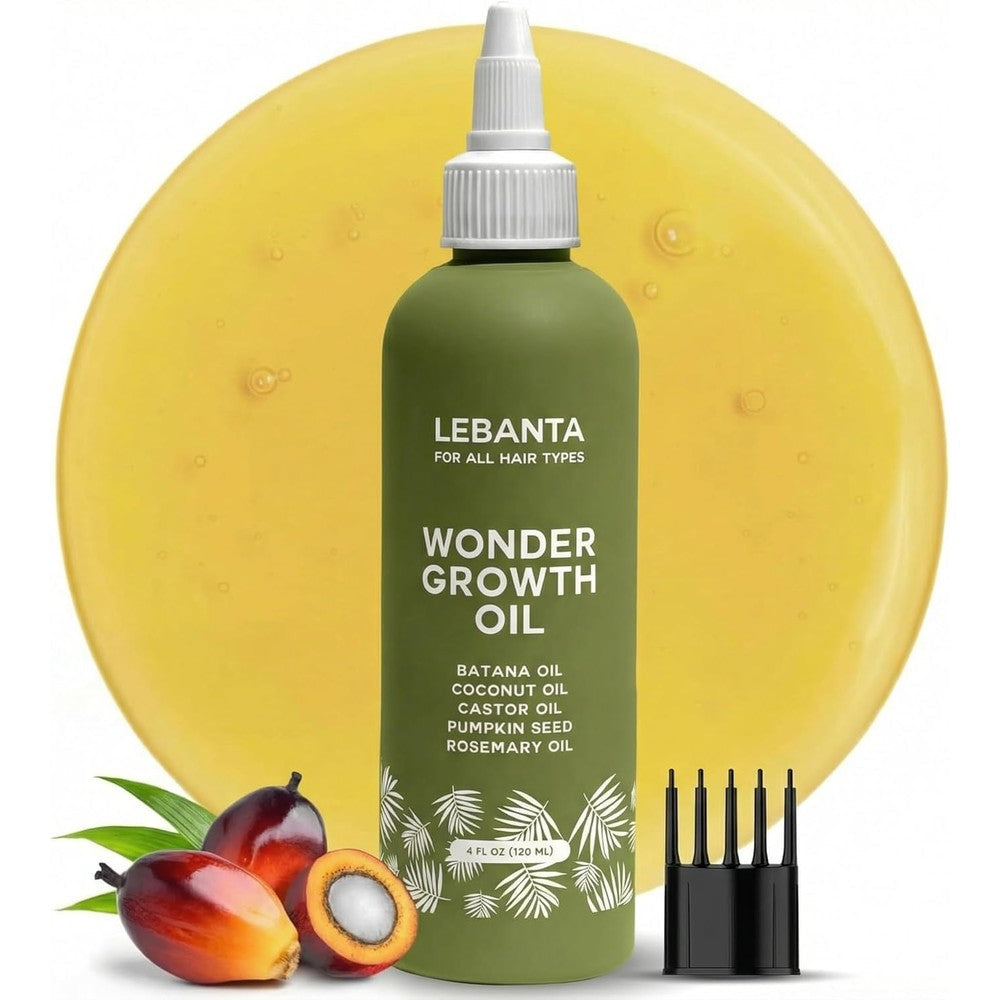 Lebanta Batana Oil for Hair Growth front view bottle