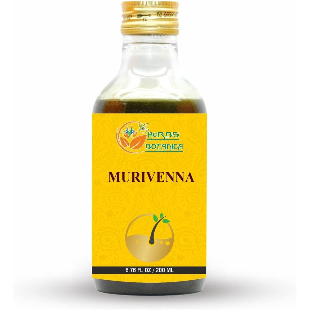 Herbs Botanica Murivenna Oil 200ml bottle front view for joint pain relief