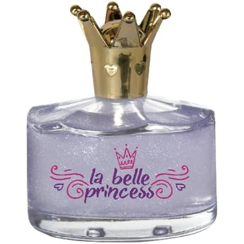 Terramar La Belle Princess Girls Cologne front view bottle with decorative crown cap