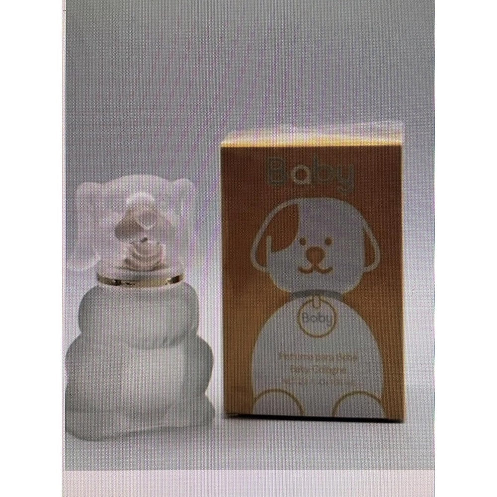Zermat Baby Boby Unisex Cologne front view of dog shaped bottle