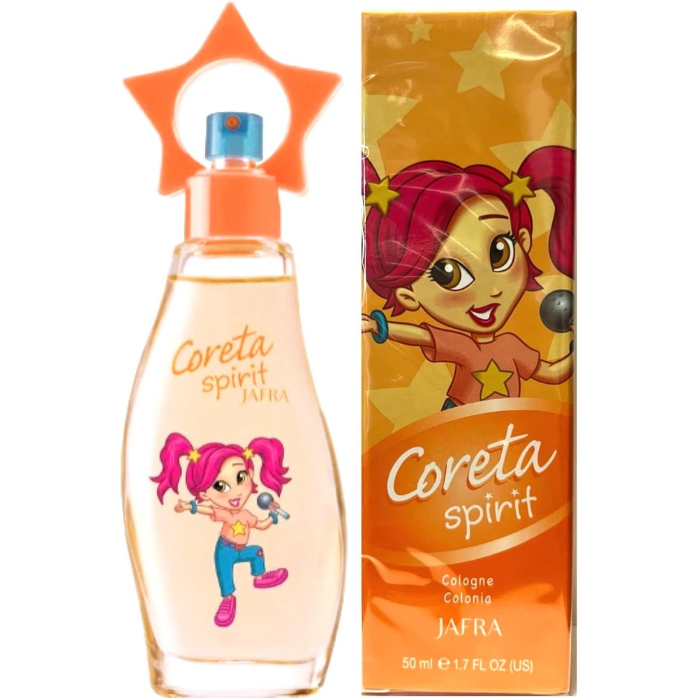 JAFRA Coreta Spirit Cologne front view bottle of fruity play kids perfume