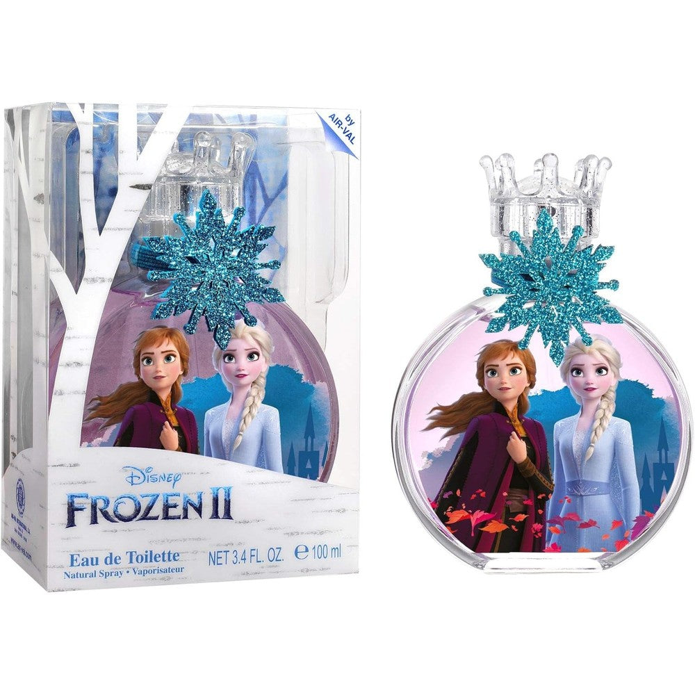 Disney Frozen II Eau De Toilette Spray front view kids perfume bottle