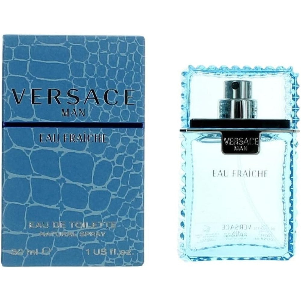 Versace Man Eau Fraiche Eau de Toilette perfume for men front view