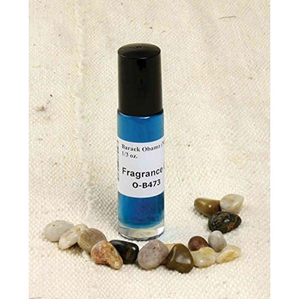 Utopia Africa Barack Obama fragrance body oil roll on container front view