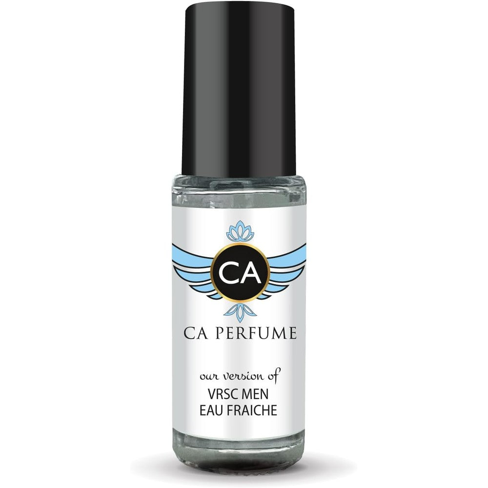 CA Perfume impression of Versace Man Eau Fraiche 4ml roll-on bottle front view