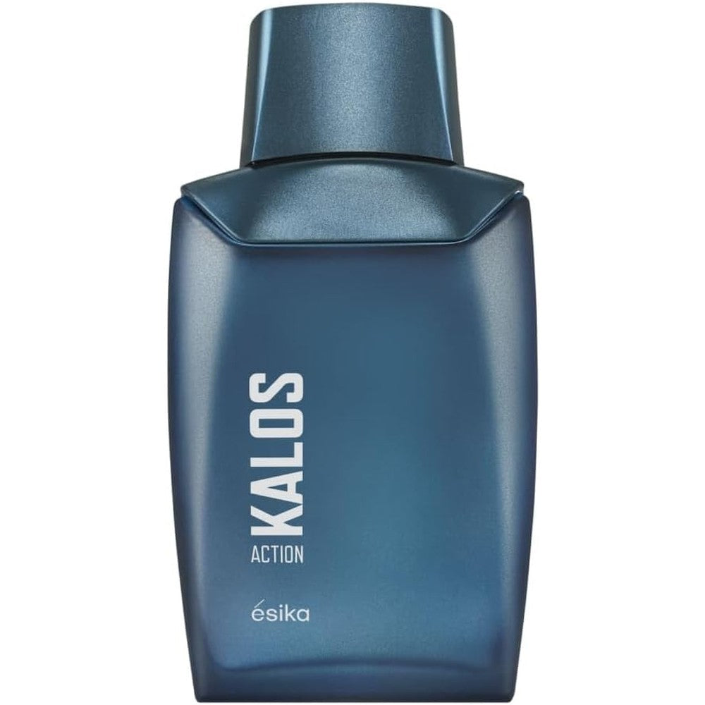 Ésika Kalos Action Eau de Toilette 100ml bottle front view long lasting mens cologne