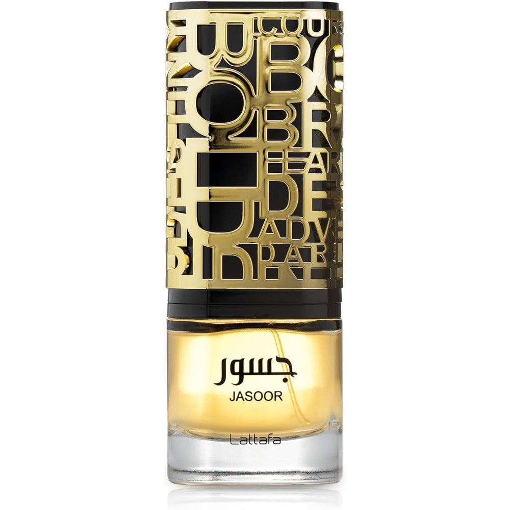 Lattafa Jasoor Eau De Parfum front view bottle of imported luxury perfume for men