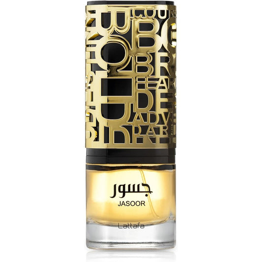 Lattafa Jasoor Eau De Parfum front view bottle of imported luxury perfume for men
