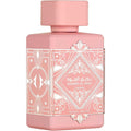 Lattafa Bade'e Al Oud Noble Blush Eau De Parfum 100 Millilitres front view pink bottle