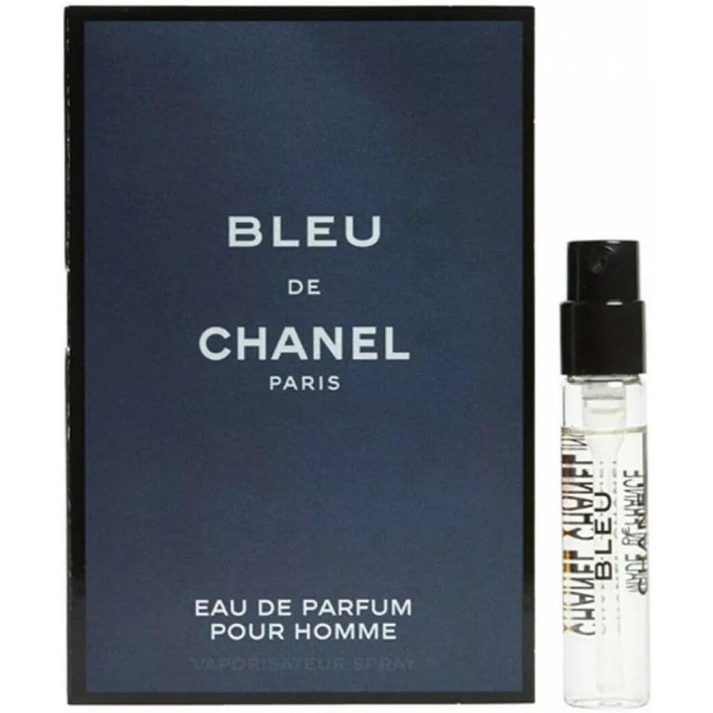 Chanel Bleu de Chanel Men Eau de Parfum 1.5ml travel size spray vial front view