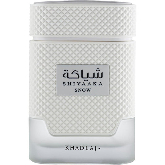 Khadlaj Shiyaaka Snow Eau de Parfum 100 ml front view bottle