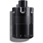 Azzaro The Most Wanted Eau de Parfum Intense bottle front view displaying the signature matte black barrel design