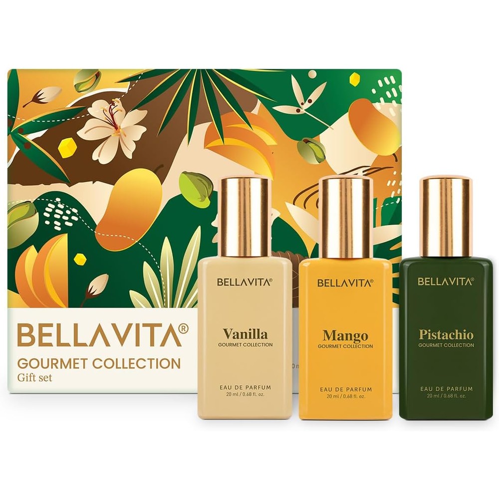 Bella Vita Gourmet Collection Perfume Gift Set front view