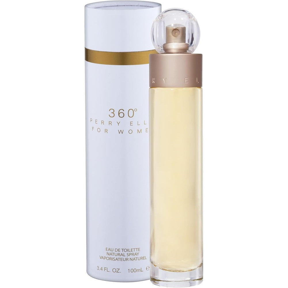 Perry Ellis 360 Eau De Toilette spray for women bottle front view