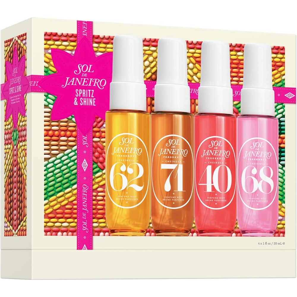 Sol de Janeiro Spritz and Shine Cheirosa Perfume Mist Discovery Gift Set front view
