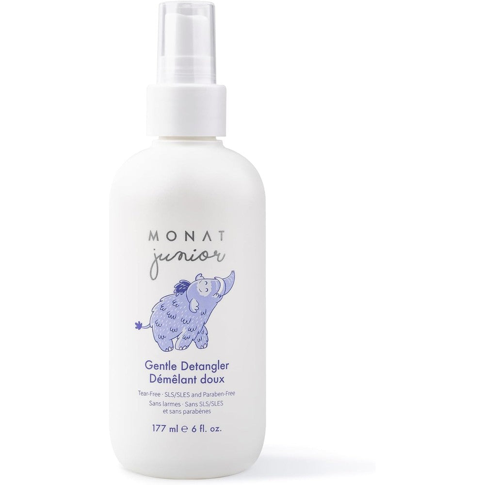 MONAT Junior Gentle Detangler front view bottle for kids hair care