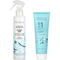 Pacifica hair detangler spray and leave-in conditioner bundle front view